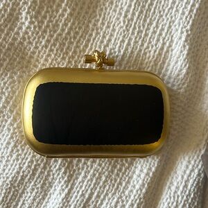 Bottega Venetia small evening clutch